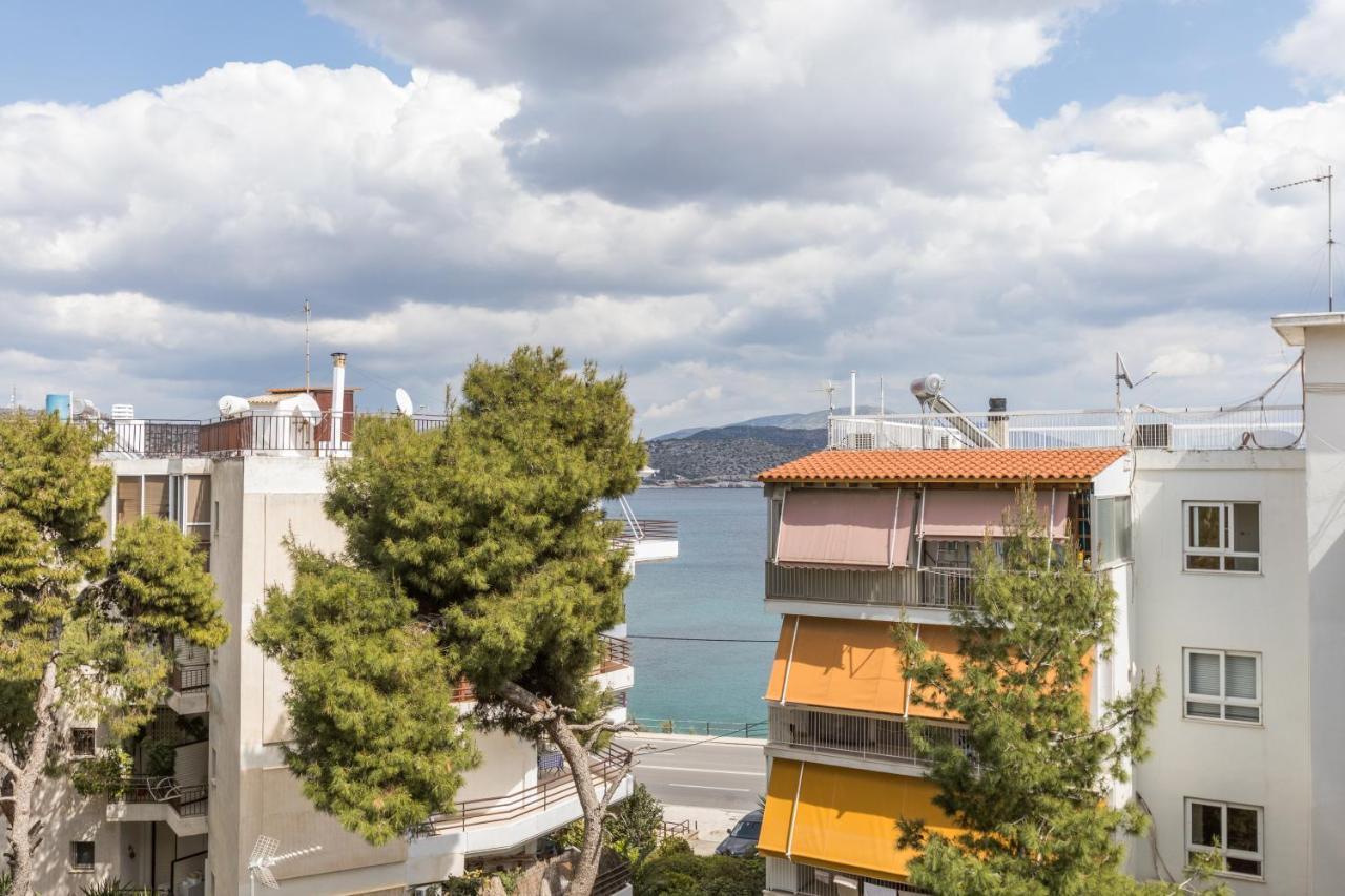 Ferienwohnung Serena At Athens Riviera Vári Exterior foto